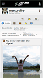Mobile Screenshot of mercuryfire.deviantart.com