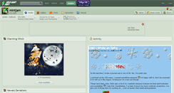 Desktop Screenshot of mintjam.deviantart.com