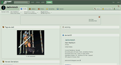 Desktop Screenshot of jackwrench.deviantart.com