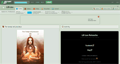 Desktop Screenshot of lili-lou.deviantart.com