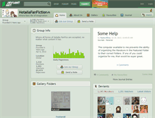 Tablet Screenshot of hetaliafanfiction.deviantart.com