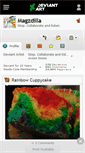 Mobile Screenshot of magzdilla.deviantart.com