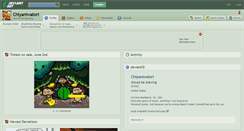 Desktop Screenshot of chiyaniwatori.deviantart.com