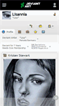 Mobile Screenshot of lisannia.deviantart.com
