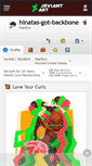 Mobile Screenshot of hinatas-got-backbone.deviantart.com