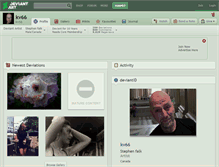 Tablet Screenshot of kv66.deviantart.com