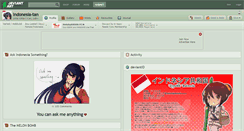 Desktop Screenshot of indonesia-tan.deviantart.com