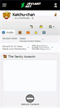 Mobile Screenshot of kaichu-chan.deviantart.com