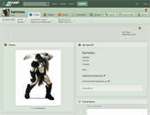 Tablet Screenshot of karimloo.deviantart.com