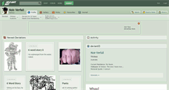 Desktop Screenshot of noir-verfall.deviantart.com