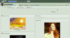 Desktop Screenshot of dennawilliamson.deviantart.com