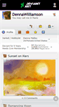 Mobile Screenshot of dennawilliamson.deviantart.com