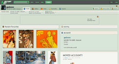 Desktop Screenshot of gadzoox.deviantart.com