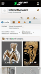 Mobile Screenshot of interactiveware.deviantart.com