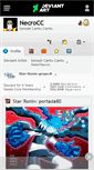 Mobile Screenshot of necrocc.deviantart.com