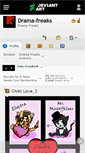 Mobile Screenshot of drama-freaks.deviantart.com
