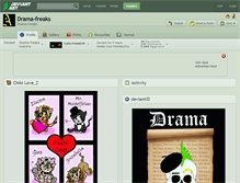 Tablet Screenshot of drama-freaks.deviantart.com