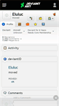 Mobile Screenshot of eluluc.deviantart.com