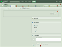 Tablet Screenshot of eluluc.deviantart.com