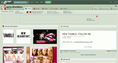 Desktop Screenshot of partywitheditions.deviantart.com