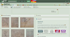 Desktop Screenshot of heartfresh.deviantart.com
