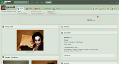 Desktop Screenshot of eleven34.deviantart.com