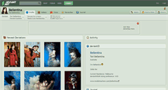 Desktop Screenshot of bellentina.deviantart.com