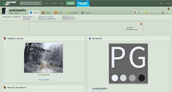 Desktop Screenshot of anakinpedro.deviantart.com