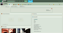 Desktop Screenshot of anamelx.deviantart.com