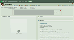 Desktop Screenshot of goddessdesire.deviantart.com