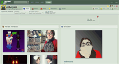 Desktop Screenshot of embercoral.deviantart.com