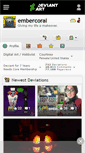 Mobile Screenshot of embercoral.deviantart.com