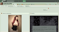 Desktop Screenshot of amelia-rose-wilde.deviantart.com