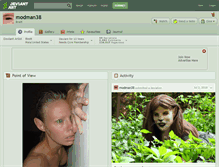 Tablet Screenshot of modman38.deviantart.com