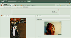 Desktop Screenshot of ielear.deviantart.com