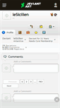 Mobile Screenshot of lesicilien.deviantart.com