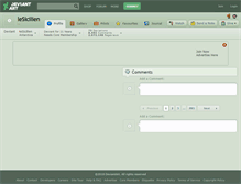Tablet Screenshot of lesicilien.deviantart.com
