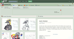 Desktop Screenshot of naruto2329.deviantart.com