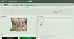 Desktop Screenshot of onijin.deviantart.com