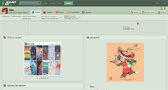 Desktop Screenshot of liea.deviantart.com