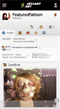 Mobile Screenshot of featuredfathom.deviantart.com