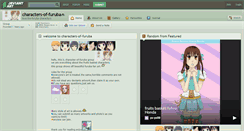 Desktop Screenshot of characters-of-furuba.deviantart.com