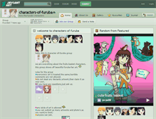 Tablet Screenshot of characters-of-furuba.deviantart.com