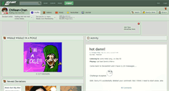 Desktop Screenshot of chiliean-chan.deviantart.com