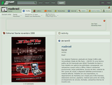 Tablet Screenshot of madbrasil.deviantart.com