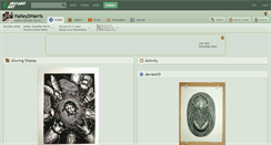 Desktop Screenshot of haileydharris.deviantart.com