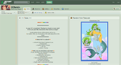 Desktop Screenshot of ocband.deviantart.com