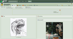 Desktop Screenshot of jimmy0047.deviantart.com