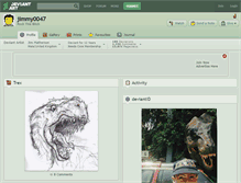 Tablet Screenshot of jimmy0047.deviantart.com