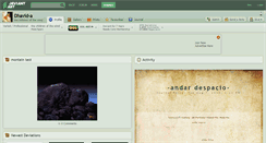 Desktop Screenshot of dhavid-a.deviantart.com